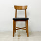 ジャーナルスタンダード journal standard Furniture シノン ダイニングチェア CHINON CHAIR VL ラバーウッド PUレザー 定価￥27,500- A ●