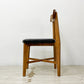 ジャーナルスタンダード journal standard Furniture シノン ダイニングチェア CHINON CHAIR VL ラバーウッド PUレザー 定価￥27,500- A ●