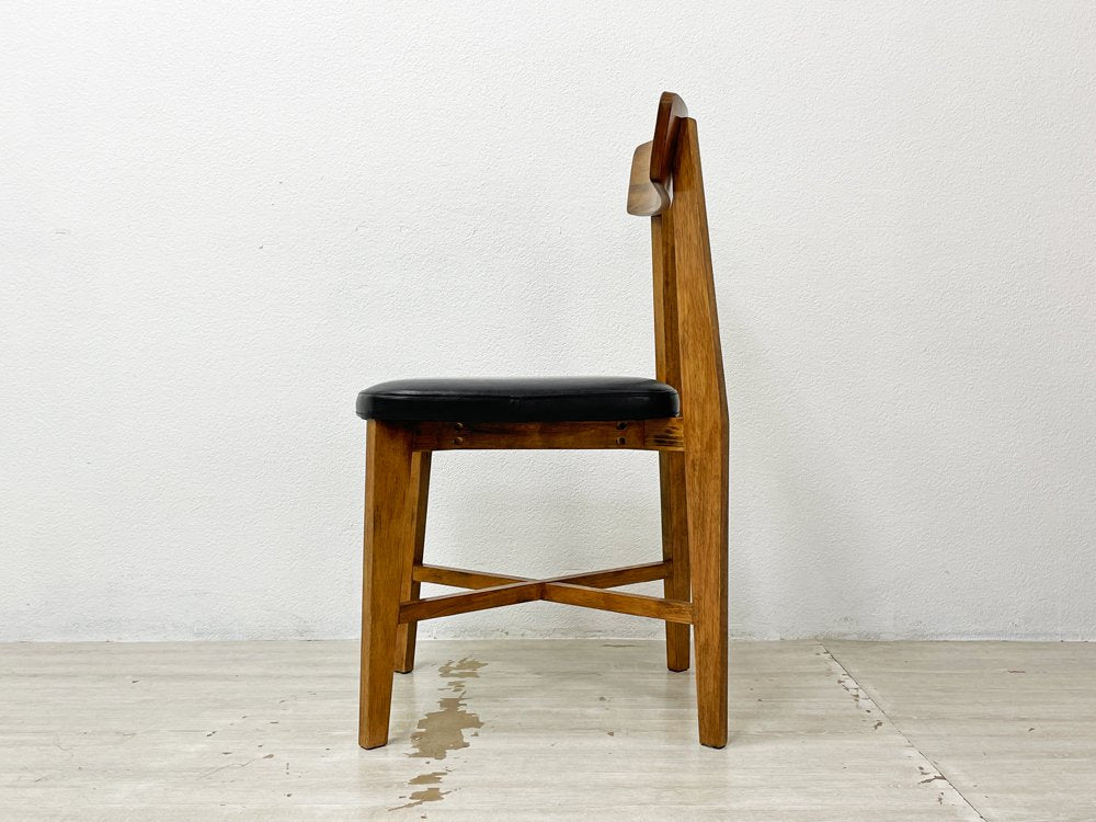 ジャーナルスタンダード journal standard Furniture シノン ダイニングチェア CHINON CHAIR VL ラバーウッド PUレザー 定価￥27,500- A ●