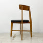 ジャーナルスタンダード journal standard Furniture シノン ダイニングチェア CHINON CHAIR VL ラバーウッド PUレザー 定価￥27,500- A ●