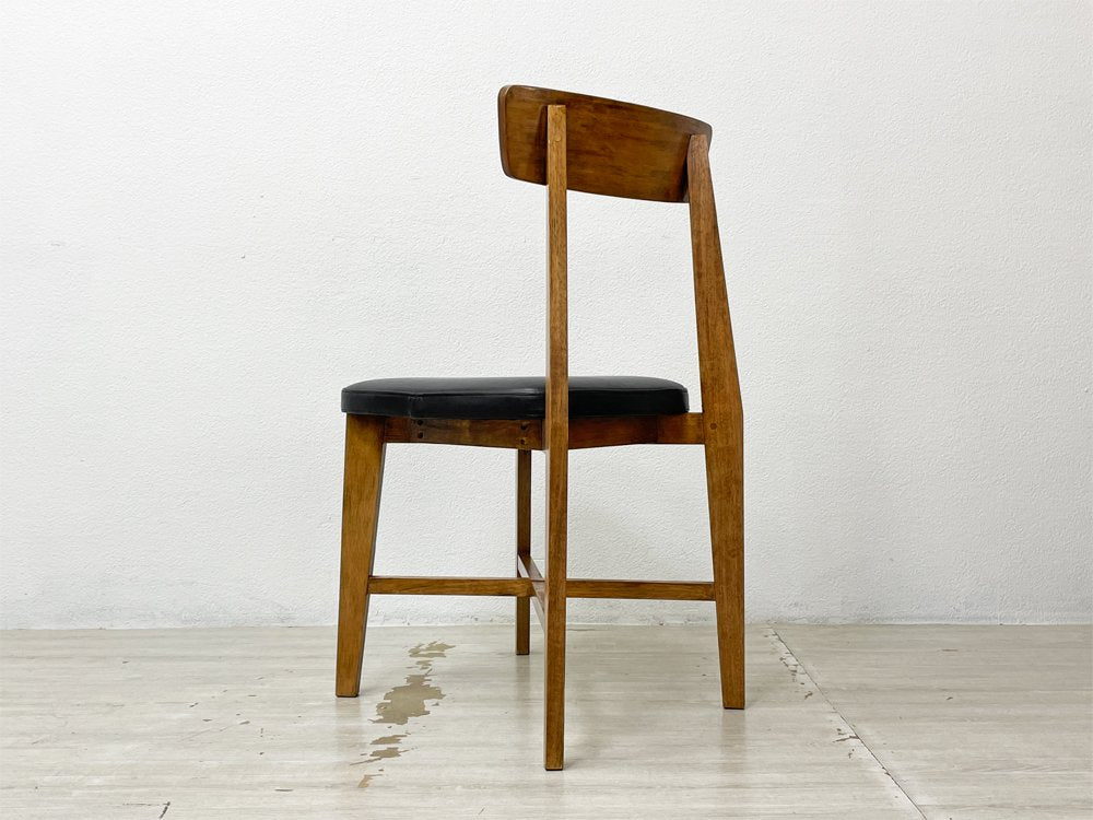 ジャーナルスタンダード journal standard Furniture シノン ダイニングチェア CHINON CHAIR VL ラバーウッド PUレザー 定価￥27,500- A ●