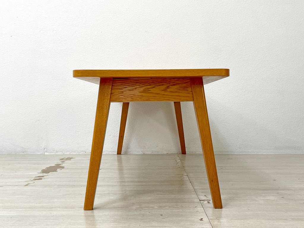 パシフィックファニチャーサービス PACIFIC FURNITURE SERVICE DH ティーテーブル DH TEA TABLE Lサイズ オーク材 ライトブラウン ローテーブル P.F.S  ●