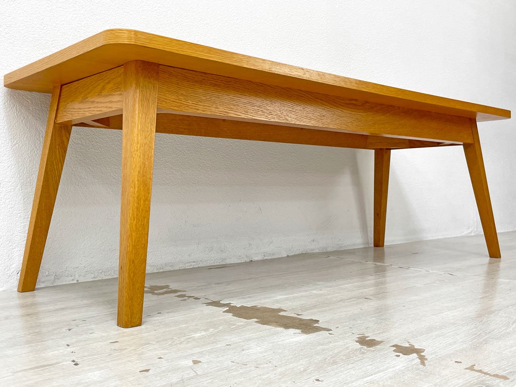 パシフィックファニチャーサービス PACIFIC FURNITURE SERVICE DH ティーテーブル DH TEA TABLE Lサイズ オーク材 ライトブラウン ローテーブル P.F.S  ●