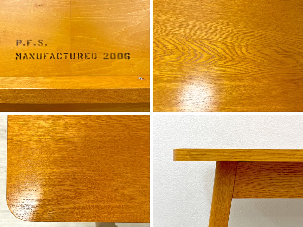 パシフィックファニチャーサービス PACIFIC FURNITURE SERVICE DH ティーテーブル DH TEA TABLE Lサイズ オーク材 ライトブラウン ローテーブル P.F.S  ●