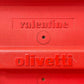 オリベッティ olivetti バレンタイン Valentine タイプライター 赤いバケツ エットーレ・ソットサス Ettore Sottsass スペイン製 MoMA ビンテージ ●