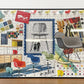 ラベンスバーガー Ravensburger ジグソーパズル 1000ピース イームズ・クラシック・デザインズ シェルチェア C&R.イームズ Eames アートパネル 額装品 ●