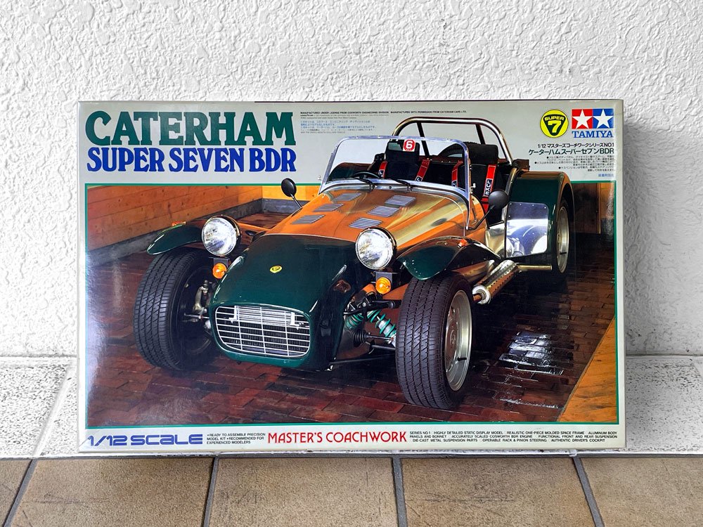 タミヤ TAMIYA マスターズ コーチワークシリーズ No.1 ケーターハム スーパーセブン CATERHAM SUPER SEVEN BDR 1/12 プラモデル 未使用品 旧パッケージ 希少 ◇