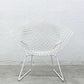 ノル Knoll ノール ダイアモンド チェア Diamond Chair ラウンジチェア ホワイト ワイヤーチェア ハリーベルトイヤ Harry Bertoia 〓