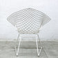 ノル Knoll ノール ダイアモンド チェア Diamond Chair ラウンジチェア ホワイト ワイヤーチェア ハリーベルトイヤ Harry Bertoia 〓