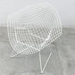 ノル Knoll ノール ダイアモンド チェア Diamond Chair ラウンジチェア ホワイト ワイヤーチェア ハリーベルトイヤ Harry Bertoia 〓