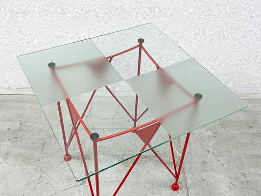 ミッドウェイ3 Midway ビンテージ ガラス ダイニングテーブル Vintage Glass table フランクロイドライト Frank Lloyd Wright 〓