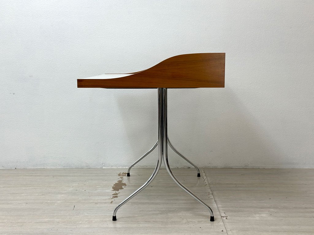 ヴィトラ Vitra ネルソンスワッグレッグデスク Nelson Swag Leg Desk ホワイトラミネート天板 W99cm ジョージ・ネルソン ミッドセンチュリー ●