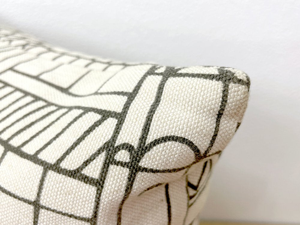 ヴィトラ vitra グラフィックプリントピローズ Graphic Print Pillows レトロスペクティブリピート フェザークッション 60cm コットン100％ アレキサンダー・ジラルド ●