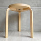 アルテック Artek スツール60 Stool60 3本脚 アルヴァ・アアルト バーチ材 フィンランド 北欧家具 ナチュラル B ♪