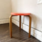 アルテック Artek スツール60 Stool60 3本脚 オレンジ × ハニー ヘラ・ヨンゲリウスコレクション 2014 アルヴァ・アアルト ◎