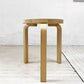 アルテック artek スツール60 Stool60 3本脚 バーチ材 ナチュラル アルヴァ・アアルト Alvar Aalto 北欧家具 A ★