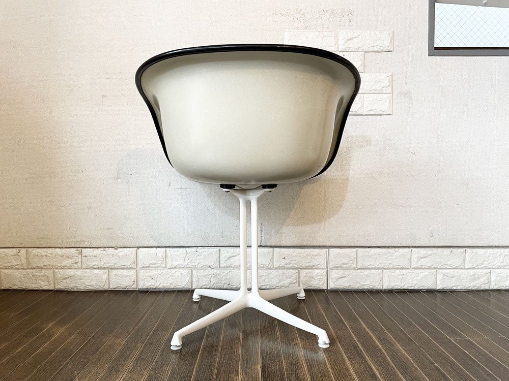 ハーマンミラー Herman Miller ラフォンダ La Fonda Arm Chair アームシェルチェア マハラム社 ジラルド生地 C&R イームズ ビンテージ ミッドセンチュリー ◎