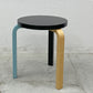 アルテック artek スツール60 Stool60 マイク・メレー Mike Meire 3本脚 80周年記念カラー バーチ材 アルヴァ・アアルト フィンランド 〓