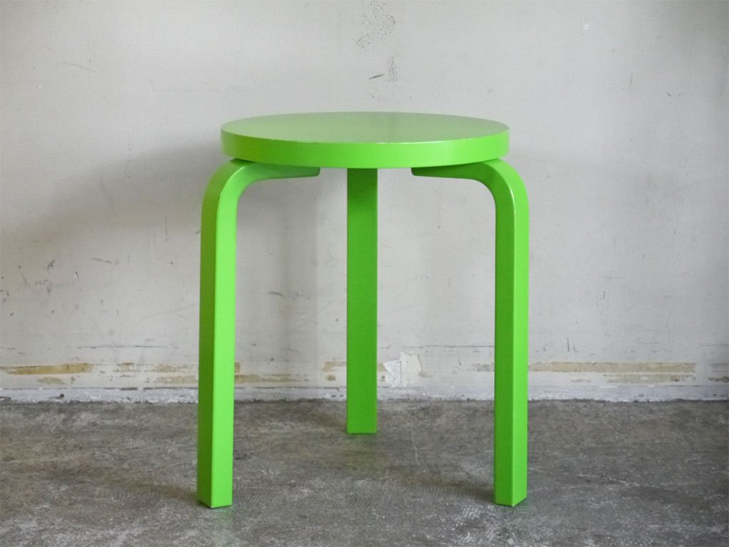 アルテック artek スツール60 Stool60 3本脚 80周年記念モデル DOVER STREET MARKET GINZA BY KLEIN DYTHAM アルヴァ・アアルト 北欧家具 ■