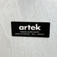 アルテック artek スツール E60 ヘラ・ヨンゲリウス コレクション ライトブルー x ハニーステイン バーチ材 4本脚 アルヴァ・アアルト フィンランド 北欧家具 廃番 ●