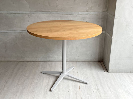 グリニッチ greeniche ラウンドカフェテーブル Round Cafe Table 900 オーク無垢材 ￥66,000- ♪