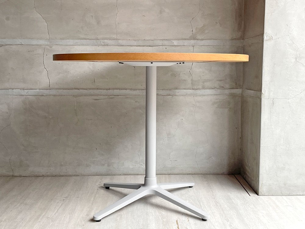 グリニッチ greeniche ラウンドカフェテーブル Round Cafe Table 900 オーク無垢材 ￥66,000- ♪