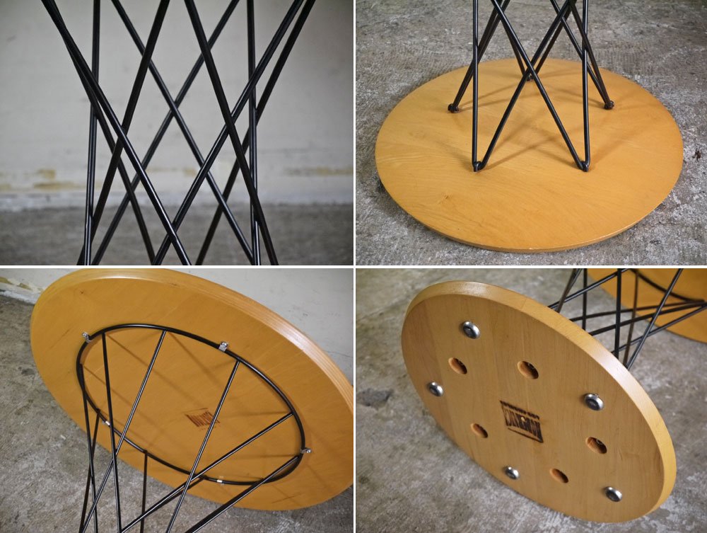 モダニカ MODERNICA サイクロン エンドテーブル Cyclone End Table Φ60cm サイドテーブル イサム・ノグチ ミッドセンチュリー ■