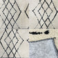 ウニコ unico ハイマヤ HIMAYA ラグ Rug ペニワレンモチーフ ポリプロピレン100％ カーペット 絨毯 250ｃｍ 定価37,400円 〓