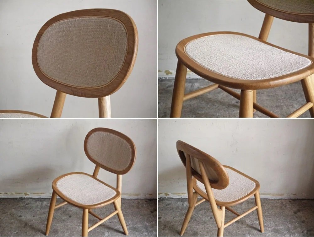 イデー IDEE コンヴェントチェア CONVENTO CHAIR ダイニングチェア オーク材 nanimaruquina ファブリック アンドレウ・カルーヤ ■