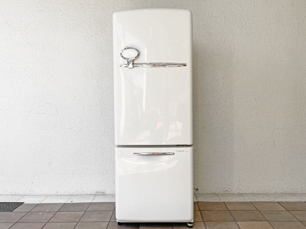 ナショナル National ウィル WiLL フリッジ ・ミニ FRIDGE mini 冷凍冷蔵庫 ホワイト 2005年製 162L 2ドア ノスタルジック 廃番 ◇