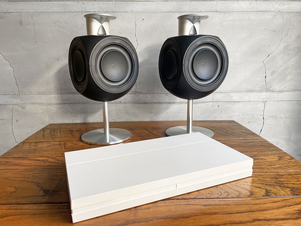 バング&オルフセン Bang&Olufsen Beolab3 6874 スピーカー BeoSound Essence MKII ネットワークプレーヤー セット オーディオ デンマーク ♪