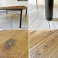 トラックファニチャー TRUCK FURNITURE オークアイアンレッグ ローテーブル OAK IRON-LEG LOW TABLE センターテーブル オーク無垢材 鉄脚 セミオーダーサイズ ★