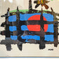 ジョアンミロ Joan Miro サンイーター The Sun Eater リトグラフ 74/200 額装品 アートフレーム シュルレアリズム スペイン バルセロナ ◎