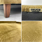 トラックファニチャー TRUCK FURNITURE FKソファ SOFA 3シーター コーデュロイ ウォールナット無垢材 フェザークッション 張地F-21 グリーン ●