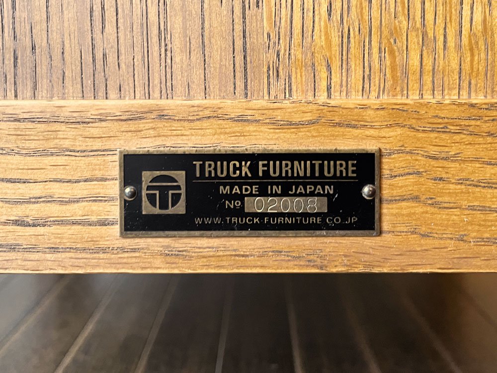 トラックファニチャー TRUCK FURNITURE サイドドロワーズ FK SIDE DRAWERS サイドテーブル チェスト 楢無垢材 W50cm 抽斗3杯 ビンテージスタイル ◎