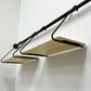 ドローアライン DRAW A LINE テンションロッド Tension Rod B ＆ シェルフ Shelf A 2枚 115～190cm ブラック 3点セット 突っ張り棒 ウォールシェルフ ●