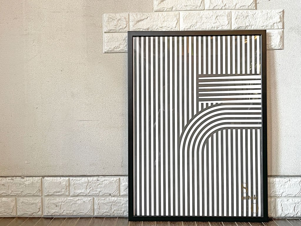 アルテック artek 80周年記念ポスター 53×73cm TSTOデザイン 額装品 フィンランド 北欧雑貨 ◎