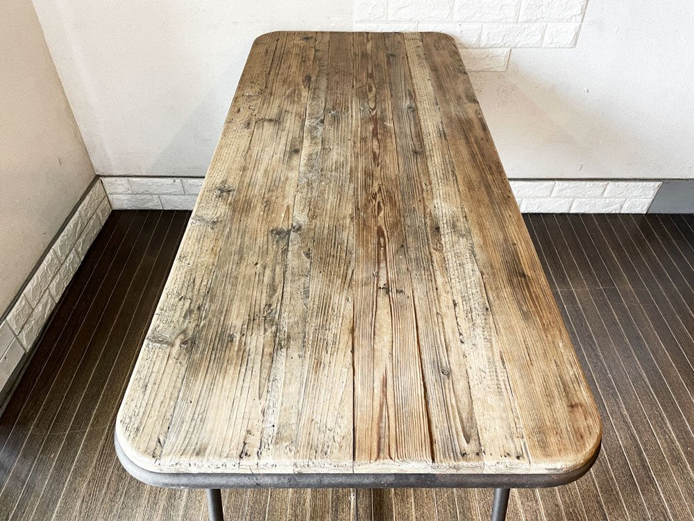 クラッシュゲート CRASH GATE ノットアンティークス Knot antiques バトン2 BATON II TABLE ダイニングテーブル W140cm 定価￥55,000- 廃番 ◎