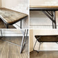 クラッシュゲート CRASH GATE ノットアンティークス Knot antiques バトン2 BATON II TABLE ダイニングテーブル W140cm 定価￥55,000- 廃番 ◎