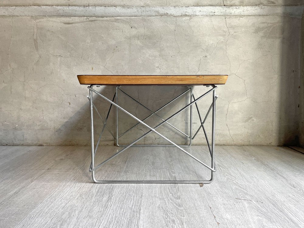 ハーマンミラー Herman Miller LTRT Eames Wire Base Low Table イームズ ワイヤーベース ローテーブル ミッドセンチュリー  ♪