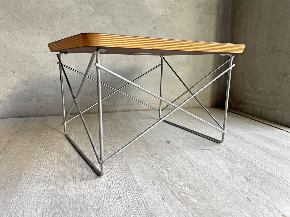 ハーマンミラー Herman Miller LTRT Eames Wire Base Low Table イームズ ワイヤーベース ローテーブル ミッドセンチュリー  ♪