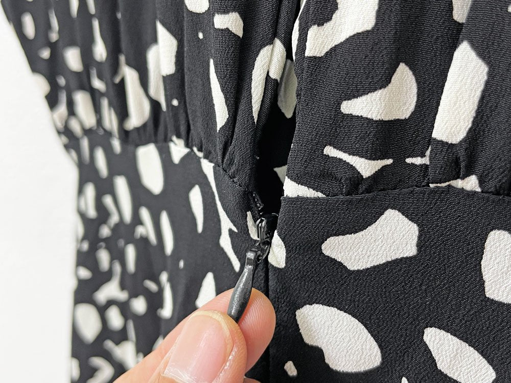 マリメッコ marimekko ヴァタヌオッタ ドレス ワンピース Vatanuotta Batha Dress 36サイズ ビスコースクレープ素材 Paavo Halonen フィンランド 美品 ●