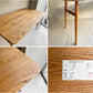 モモナチュラル MOMO Natural ベント VENT CAB TOP ダイニングテーブル ISO WOOD LEG オーク材 W150cm  ♪