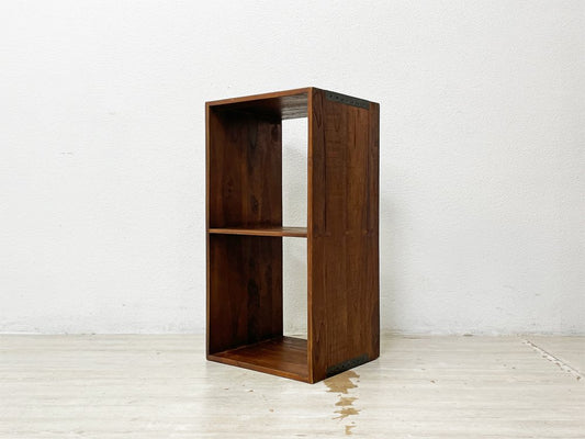 アクメファニチャー ACME Furniture トロイ オープンシェルフ TROY OPEN SHELF S オールドチーク アイアン 定価￥20,515- ●