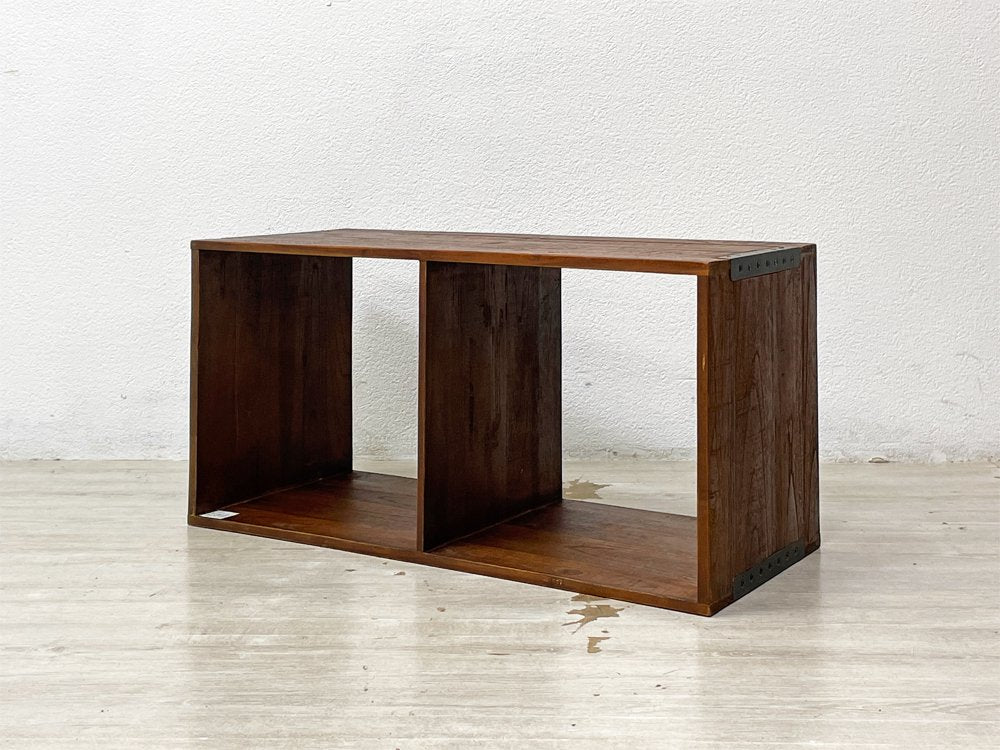 アクメファニチャー ACME Furniture トロイ オープンシェルフ TROY OPEN SHELF S オールドチーク アイアン 定価￥20,515- ●