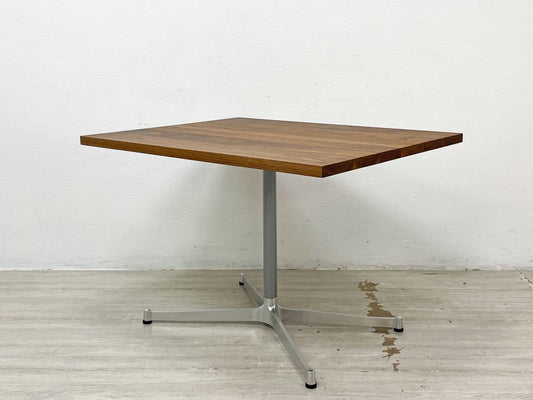 グリニッチ greeniche カフェテーブル Cafe Table 900×700 ウォールナット材 Xレッグ ミッドセンチュリースタイル 定価￥78,000- ●