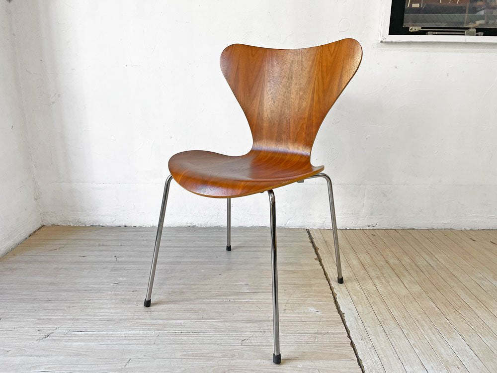 フリッツハンセン Fritz Hansen セブンチェア Seven Chair ナチュラルウォールナッツ アルネヤコブセン Arne Jacobsen ウォールナット材 北欧家具 A ★