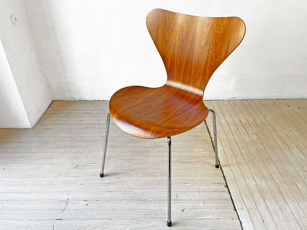 フリッツハンセン Fritz Hansen セブンチェア Seven Chair ナチュラルウォールナッツ アルネヤコブセン Arne Jacobsen ウォールナット材 北欧家具 A ★