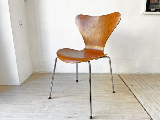 フリッツハンセン Fritz Hansen セブンチェア Seven Chair ナチュラルウォールナッツ アルネヤコブセン Arne Jacobsen ウォールナット材 北欧家具 B ★