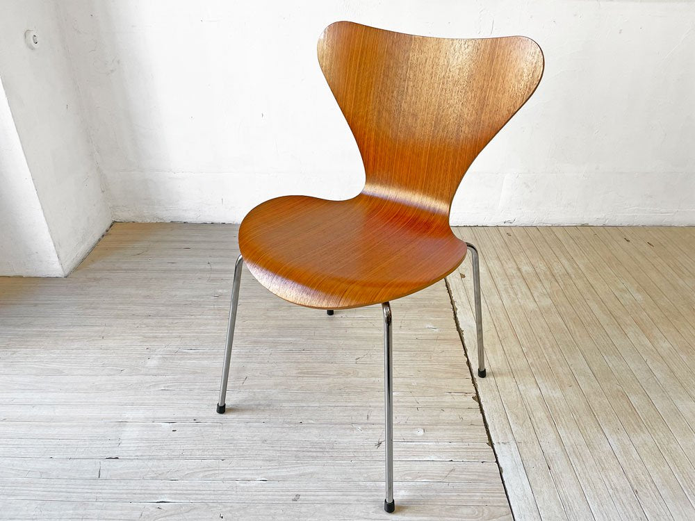 フリッツハンセン Fritz Hansen セブンチェア Seven Chair ナチュラルウォールナッツ アルネヤコブセン Arne Jacobsen ウォールナット材 北欧家具 B ★